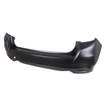 Rear bumper cover H/B; w/o Object Sensors; w/Textured Lower; prime - SUBARU IMPREZA 2017-2022