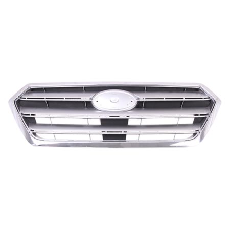 Grille Assy W/Chrome Trim; Silver - SUBARU LEGACY 2015-2017
