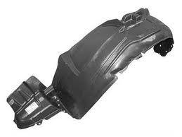 Left Front fender inner panel fender liner; plastic; includes mounting clips/bolts - SUBARU FORESTER 2003-2008