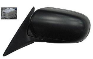 Left Mirror outside rear view Power; Non-Heated; w/o Signal Lamps; Textured - SUBARU LEGACY 2005-2009