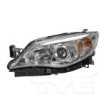 Left Headlamp assy composite Outback Sport Model; Chrome - SUBARU IMPREZA 2008-2009