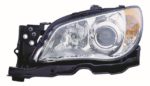 Left Headlamp assy composite w/o HID - SUBARU IMPREZA 2007-2007