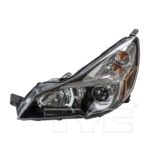 Left Headlamp assy composite Black Bezel - SUBARU OUTBACK 2013-2014