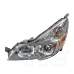 Left Headlamp assy composite Chrome Bezel - SUBARU OUTBACK 2013-2014