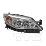 Right Headlamp assy composite Outback Sport Model; Chrome - SUBARU IMPREZA 2008-2009
