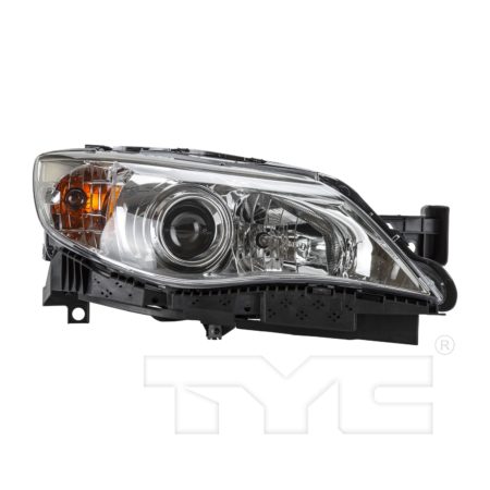 Right Headlamp assy composite WRX; Halogen; From 1-12 - SUBARU IMPREZA 2012-2014