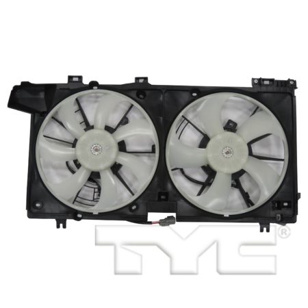 Radiator cooling fan assy 2.5L; Motor/Blade/Shroud Dual Fan Assy - SUBARU LEGACY 2015-2019