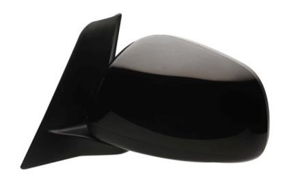 Left Mirror outside rear view Power; Non-Heated; Black (Code ZJ3) - SUZUKI SX4 2007-2011