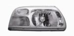 Right Headlamp assy composite w/o bulbs or sockets; w/bright bezel - SUZUKI GRAND VITARA 1999-2005