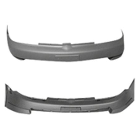 Front bumper cover w/o front spoiler; prime - TOYOTA ECHO 2000-2002