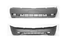 Front bumper cover textured; gray; paint to match if required - TOYOTA SIENNA 2001-2003