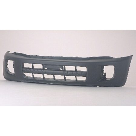 Front bumper cover w/o fender flares; paint to match - TOYOTA RAV4 2001-2003