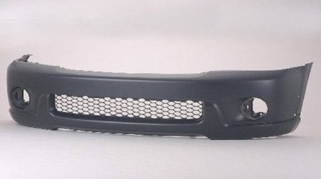 Front bumper cover w/wheel opening flares; prime - TOYOTA SEQUOIA 2001-2004