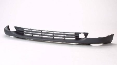 Front bumper cover w/o front spoiler; lower; dark gray - TOYOTA ECHO 2000-2002