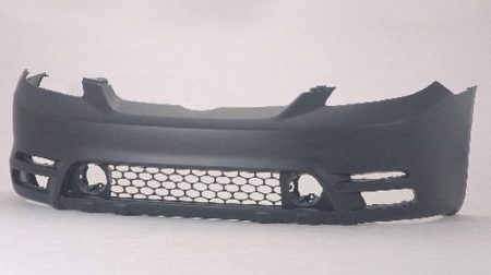 Front bumper cover base model; prime - TOYOTA MATRIX 2003-2004