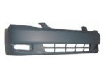 Front Bumper Cover S Model; W/Ground Effects; Primed CAPA - TOYOTA COROLLA 2003-2004