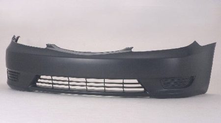 Front bumper cover USA built; w/o fog lamp;; prime - TOYOTA CAMRY 2005-2006