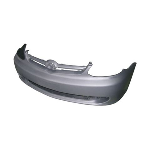FRONT BUMPER; W/O SPOILER; MAT-BLACK; ECHO 2003-2005