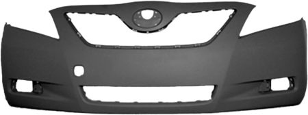 Front Bumper Cover Japan Built; Primed - TOYOTA CAMRY 2007-2009