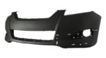 Front bumper cover w/ Spoiler Holes; Prime; Black CAPA - TOYOTA MATRIX 2009-2010
