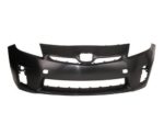 Front Bumper Cover Halogen H/Lamps; W/O Pre-Collision System; Primed - TOYOTA PRIUS 2010-2011
