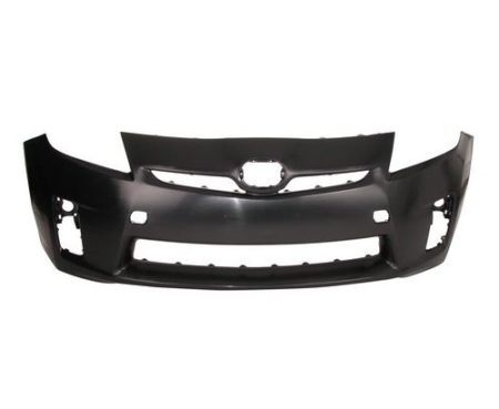 Front Bumper Cover Halogen H/Lamps; W/O Pre-Collision System; Primed - TOYOTA PRIUS 2010-2011