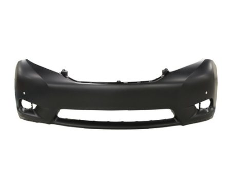 Front Bumper Cover Limited; W/Park Assist Sensors; Primed - TOYOTA SIENNA 2011-2017