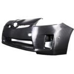 Front bumper cover Halogen H/Lamps; w/Pre-Collision System; prime - TOYOTA PRIUS 2010-2011