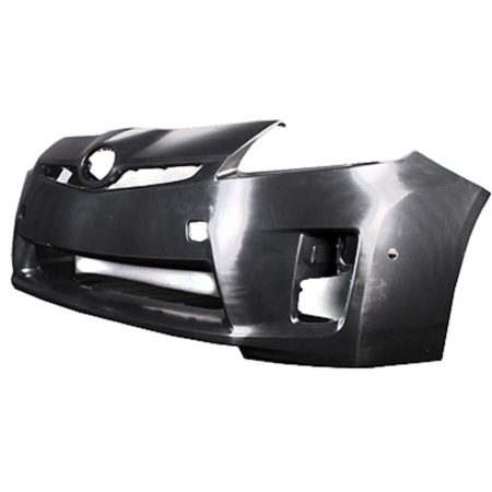 Front bumper cover Halogen H/Lamps; w/Pre-Collision System; prime - TOYOTA PRIUS 2010-2011