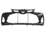 Front Bumper Cover H/B; Primed CAPA - TOYOTA YARIS 2015-2017