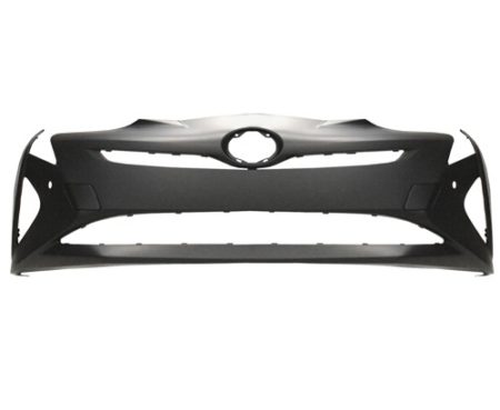 Front bumper cover w/Park Assist; prime - TOYOTA PRIUS 2016-2018