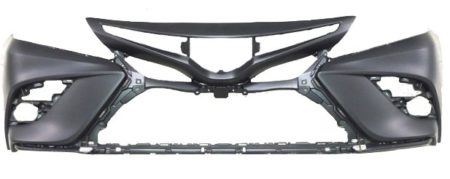 Front bumper cover HYBRID; w/o Parking Sensors; prime - TOYOTA CAMRY 2018-2020