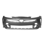 Front bumper cover w/o Park Sensors; prime - TOYOTA PRIUS 2019-2022