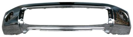 Front Bumper Face Bar Bright; W/O Parking Assist - TOYOTA TUNDRA 2007-2013