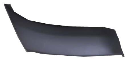Left Front bumper extension outer black; w/o x-runner - TOYOTA TACOMA 2005-2011