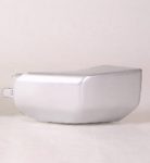 Left Front bumper extension outer To 12-06; Bumper Side Pad; Painted Silver - TOYOTA FJ CRUISER 2007-2014