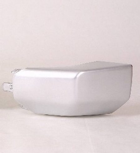 Left Front bumper extension outer To 12-06; Bumper Side Pad; Painted Silver - TOYOTA FJ CRUISER 2007-2014