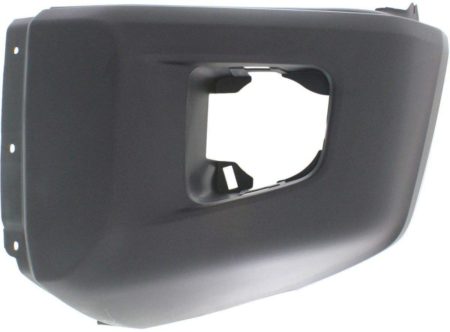 Left Front bumper extension outer PLATINUM; w/Parking Assist; prime - TOYOTA TUNDRA 2014-2021