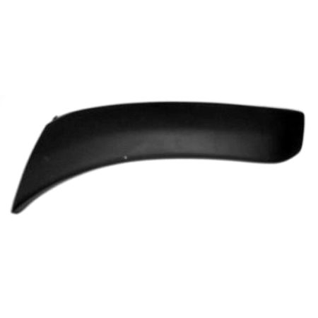 Right Front Bumper Extension Outer W/Wheel Opening Flares; Black - Paint To Match - TOYOTA RAV4 2001-2005
