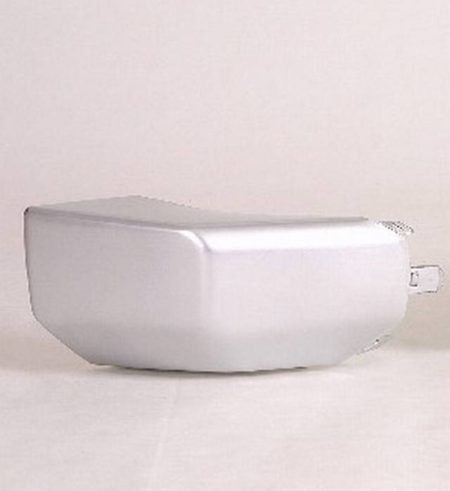 Right Front bumper extension outer To 12-06; Bumper Side Pad; Painted Silver - TOYOTA FJ CRUISER 2007-2014