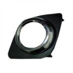 Left Front Bumper Insert Base/Sport; Fog Lamp Cover; W/Fog Lamps - TOYOTA RAV4 2009-2012