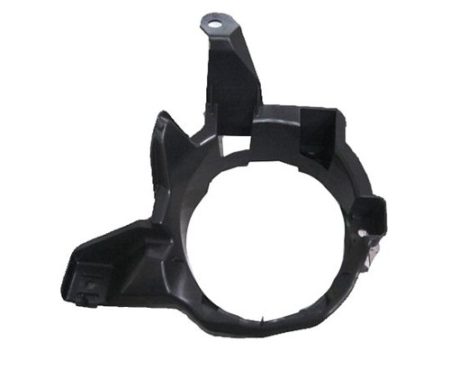 Left Front Bumper Insert Fog Lamp Opening Cover; W/Fog Lamps - TOYOTA RAV4 2013-2015