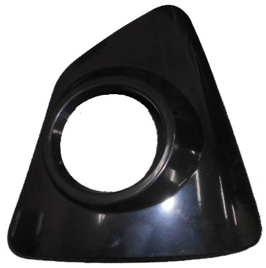 Left Front Bumper Insert S; Fog Lamp Bezel; W/Fog Lamps - TOYOTA COROLLA 2014-2016