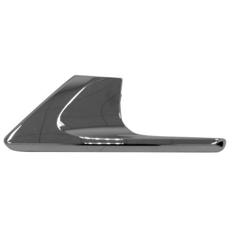 Left Front bumper insert Fog Lamp Bezel; Chrome - TOYOTA LAND CRUISER 2016-2021