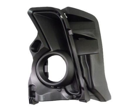 Left Front bumper insert Fog Lamp Bezel; w/Fog Lamps - TOYOTA HIGHLANDER 2017-2019