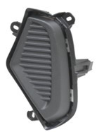 Left Front bumper insert LE; Fog Lamp Opening Cover; w/o Fog Lamps - TOYOTA RAV4 2019-2021