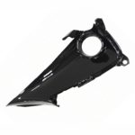 Left Front bumper insert H/B; Fog Lamp Bezel; w/Fog Lamps - TOYOTA COROLLA 2019-2021