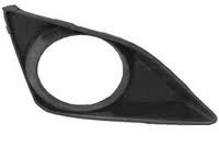 Right Front Bumper Insert Grille; W/ Fog Lamps - TOYOTA COROLLA 2009-2010