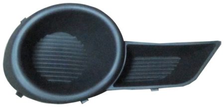 Right Front Bumper Insert W/O Fog Lamps; Textured - TOYOTA HIGHLANDER 2008-2010