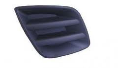 Right Front bumper insert BASE|SPORT; w/o Fog Lamps - TOYOTA RAV4 2009-2012